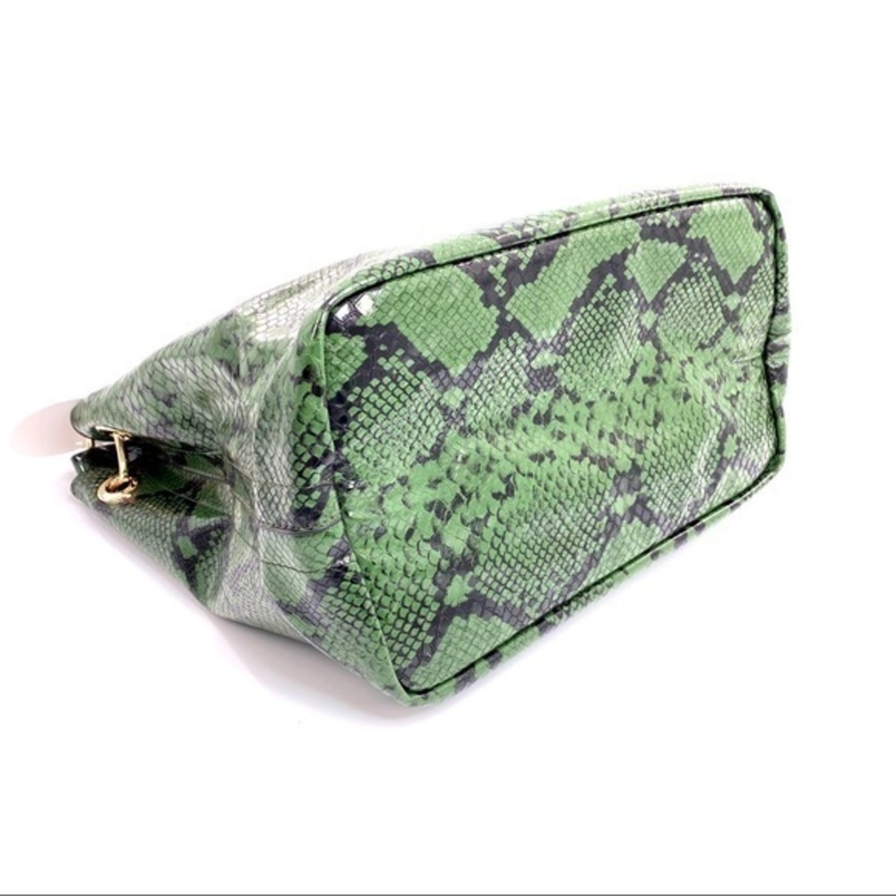 Python Snake Skin 2-in-1 Shoulder Bag - Picture 6 of 10